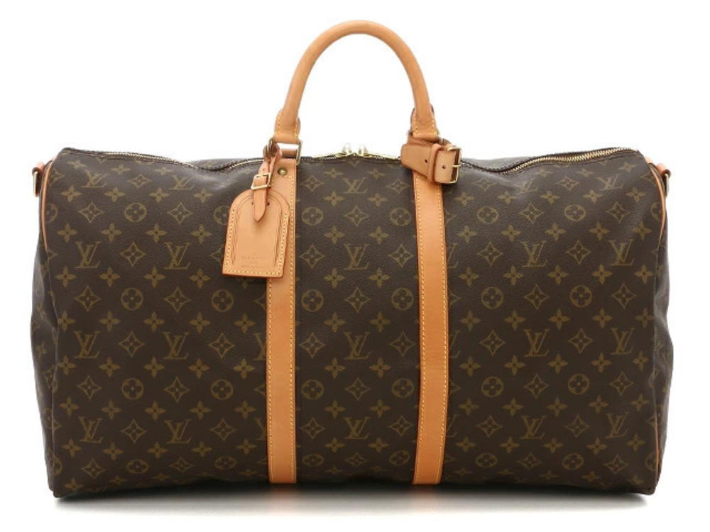 LOUIS VUITTON Keepall Bandouliere Boston Bag Monogram